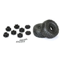 Pro-Line Racing 1-10 BFG KR2 M2 Front-Rear 2.2-3.0 SC Mounted 12mm Blk Raid 2 PRO1012310