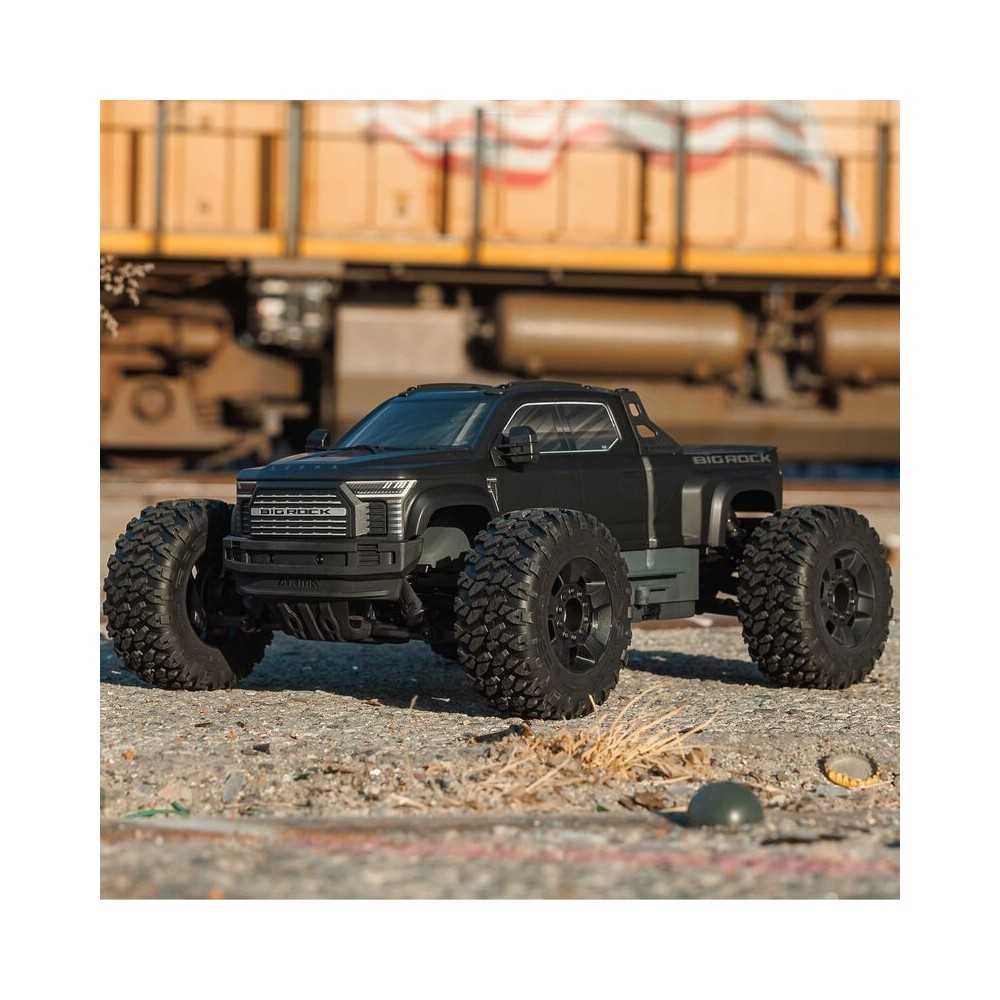 Arrma 1-10 BIG ROCK 223S DSC 4X4 RTR Brushless Monster Truck Black ARA4312V4T1