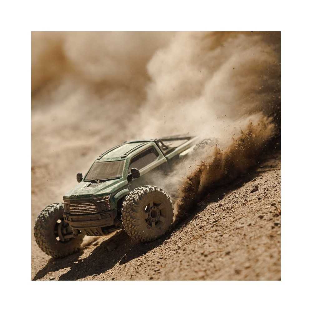 Arrma 1-10 BIG ROCK 223S DSC 4X4 RTR Brushless Monster Truck Green ARA4312V4T2 Arrma 1-10 BIG ROCK 223S DSC 4X4 RTR Brushless Monster Truck Green ARA4312V4T2