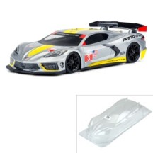PROTOform 1-10 Chevrolet Corvette C8 Clear Body: 190mm Touring Car PRM157425