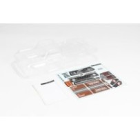 Arrma 1-10 Clear Body with Decals and Window Masks: OUTCAST 4X4 BLX ARA402322