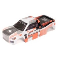 Arrma 1-10 Clipless Painted Decaled Body Orange: GRANITE 4X4 ARA-2247