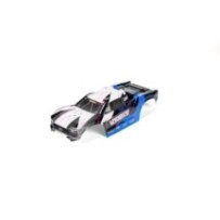 Arrma 1-10 Clipless Painted Trimmed Body Set with Decals Blue: VORTEKS 2WD ARA-1557