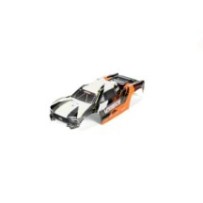 Arrma 1-10 Clipless Painted Trimmed Body Set with Decals Orange: VORTEKS 2WD ARA-1555