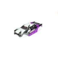 Arrma 1-10 Clipless Painted Trimmed Body Set with Decals Purple: VORTEKS 2WD ARA-1556