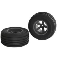 Arrma 1-10 Dirt Runner ST Front 2.2-3.0 Pre-Mounted Tires 12mm Hex Black 2 ARAC9624
