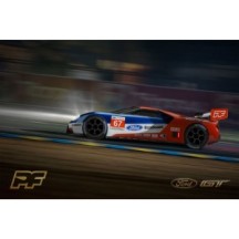 PROTOform 1-10 Ford GT LW Clear Body: 190mm Touring Car with LP shock towers PRM155025