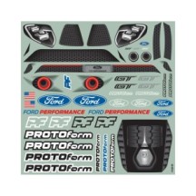 PROTOform 1-10 Ford GT LW Clear Body: 190mm Touring Car with LP shock towers PRM155025