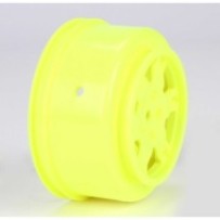 Team Losi 1-10 Front-Rear SCT 2.2-3.0 Wheels 12mm Hex Yellow 2: 22 SCT TLR7004