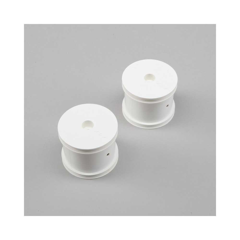 Team Losi 1-10 Front-Rear Stadium Truck 2.2 Wheels 12mm Hex White 2: 22T TLR7003