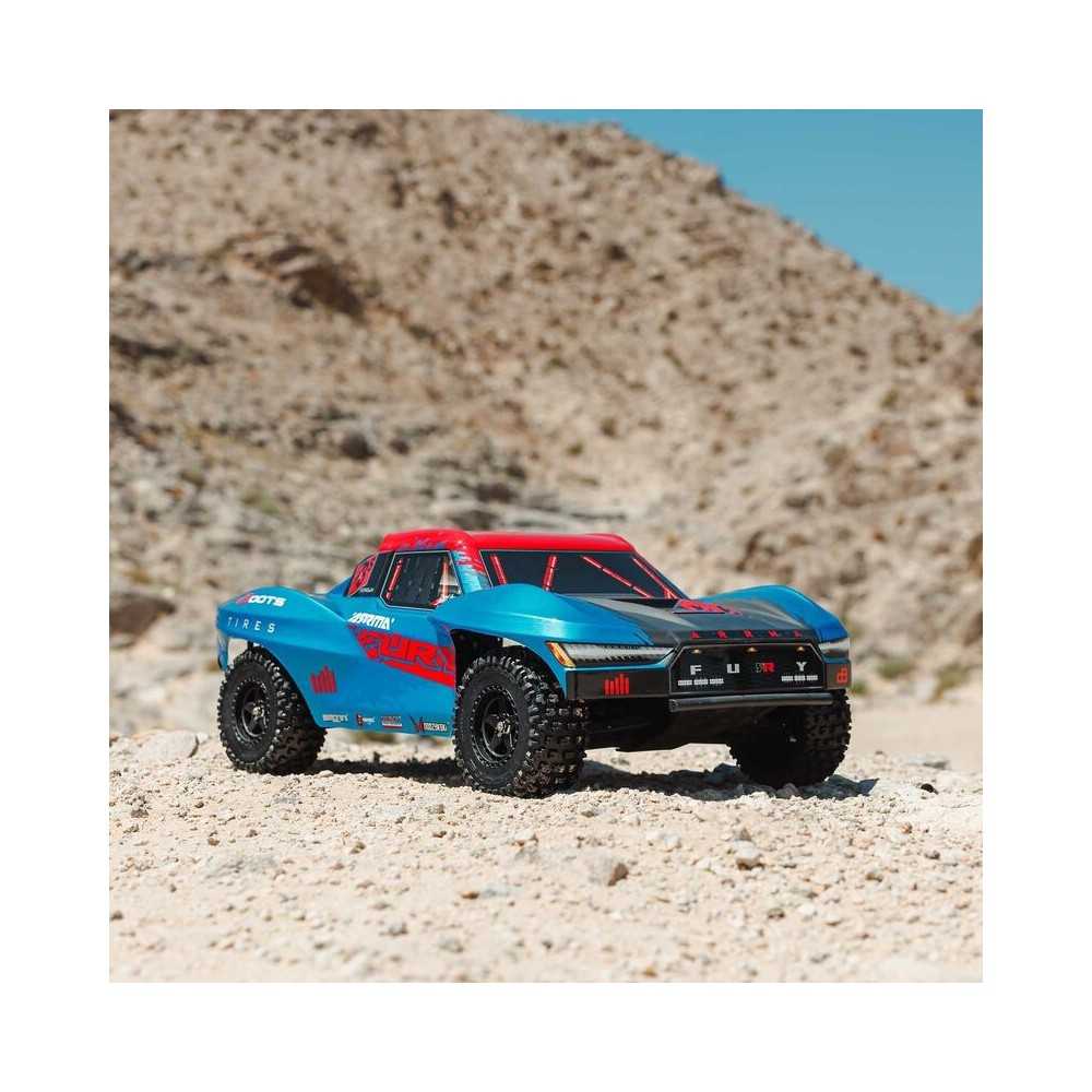 Arrma 1-10 FURY 223S BLX Brushless 2WD Short Course Truck RTR with DSC Blue ARA3521T1 Arrma 1-10 FURY 223S BLX Brushless 2WD Short Course Truck RTR with DSC Blue ARA3521T1