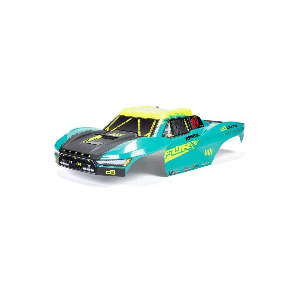 Arrma 1-10 FURY Painted Decaled Trimmed Body Set Green ARA-2120 Arrma 1-10 FURY Painted Decaled Trimmed Body Set Green ARA-2120