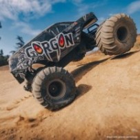 Arrma 1-10 GORGON 2WD RTA Kit Brushed Monster Truck Battery & Charger Included Clear ARA3230SKT2