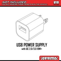 Arrma 1-10 GORGON 2WD RTA Kit Brushed Monster Truck Battery & Charger Included Clear ARA3230SKT2