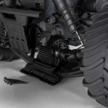 Arrma 1-10 GORGON 2WD RTA Kit Brushed Monster Truck Battery & Charger Included Clear ARA3230SKT2