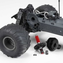 Arrma 1-10 GORGON 2WD RTA Kit Brushed Monster Truck Battery & Charger Included Clear ARA3230SKT2