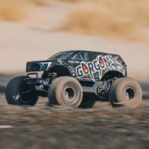 Arrma 1-10 GORGON 2WD RTA Kit Brushed Monster Truck Battery & Charger Included Gun Metal ARA3230SKT1