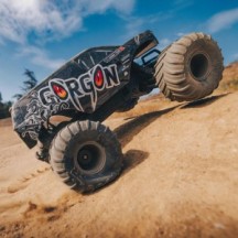 Arrma 1-10 GORGON 2WD RTA Kit Brushed Monster Truck Battery & Charger Included Gun Metal ARA3230SKT1
