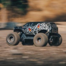 Arrma 1-10 GORGON 2WD RTA Kit Brushed Monster Truck Battery & Charger Included Gun Metal ARA3230SKT1