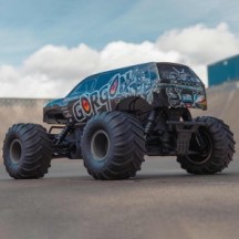 Arrma 1-10 GORGON 2WD RTA Kit Brushed Monster Truck Battery & Charger Included Gun Metal ARA3230SKT1