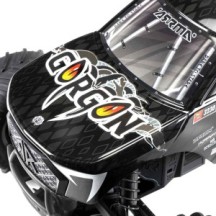 Arrma 1-10 GORGON 2WD RTA Kit Brushed Monster Truck Battery & Charger Included Gun Metal ARA3230SKT1
