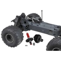 Arrma 1-10 GORGON 2WD RTA Kit Brushed Monster Truck Battery & Charger Included Gun Metal ARA3230SKT1