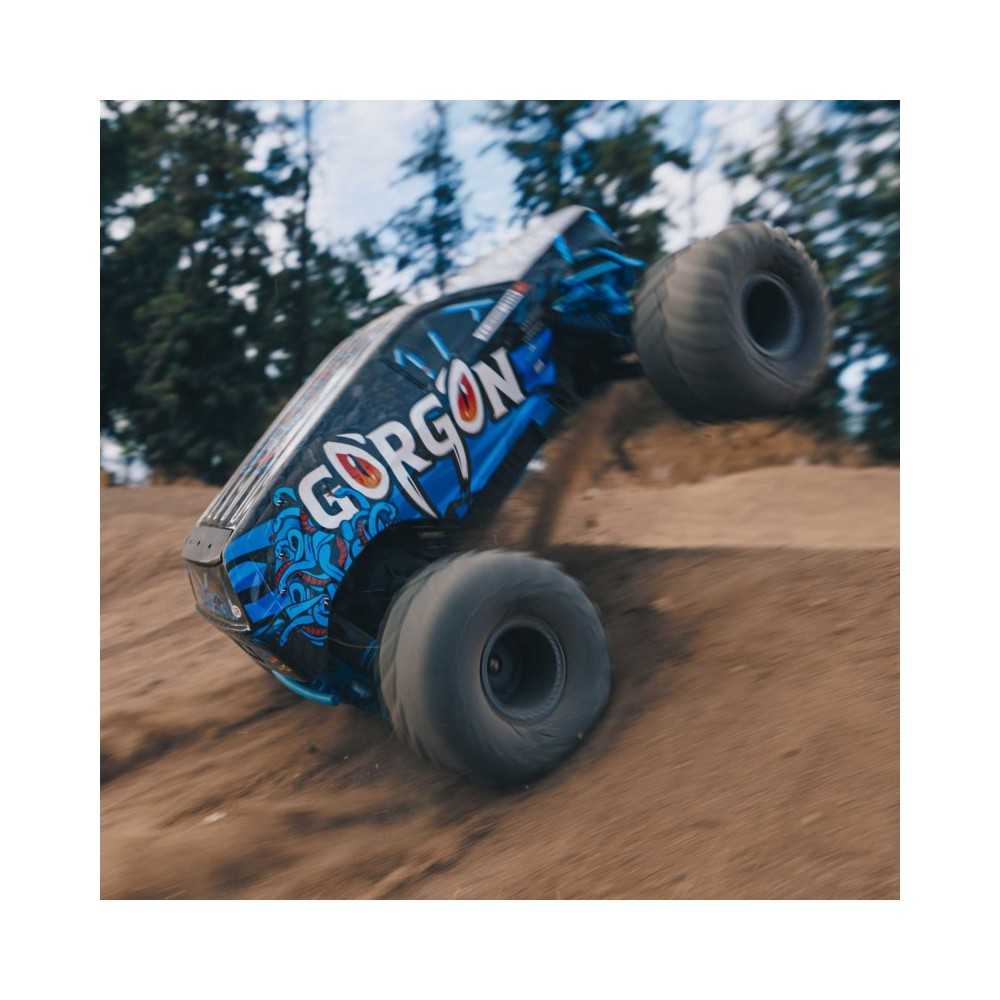 Arrma 1-10 GORGON 2WD RTR Brushed Monster Truck Blue ARA3230T1 Arrma 1-10 GORGON 2WD RTR Brushed Monster Truck Blue ARA3230T1