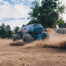 Arrma 1-10 GORGON 2WD RTR Brushed Monster Truck Blue ARA3230T1