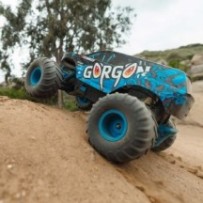 Arrma 1-10 GORGON 2WD RTR Brushed Monster Truck Battery & Charger Included Blue ARA3230ST5