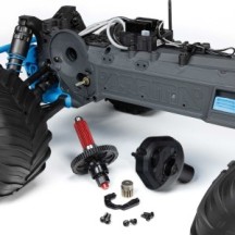 Arrma 1-10 GORGON 2WD RTR Brushed Monster Truck Battery & Charger Included Blue ARA3230ST5