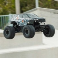 Arrma 1-10 GORGON 2WD RTR Brushed Monster Truck Battery & Charger Included Gun Metal ARA3230ST3