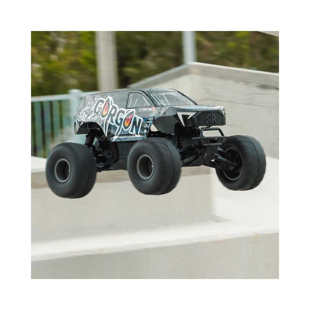 Arrma 1-10 GORGON 2WD RTR Brushed Monster Truck Battery & Charger Included Gun Metal ARA3230ST3 Arrma 1-10 GORGON 2WD RTR Brushed Monster Truck Battery & Charger Included Gun Metal ARA3230ST3
