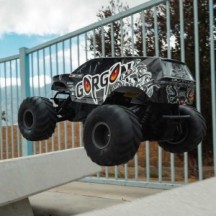 Arrma 1-10 GORGON 2WD RTR Brushed Monster Truck Battery & Charger Included Gun Metal ARA3230ST3