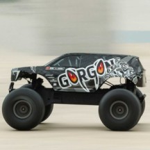 Arrma 1-10 GORGON 2WD RTR Brushed Monster Truck Battery & Charger Included Gun Metal ARA3230ST3