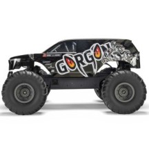 Arrma 1-10 GORGON 2WD RTR Brushed Monster Truck Battery & Charger Included Gun Metal ARA3230ST3