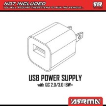 Arrma 1-10 GORGON 2WD RTR Brushed Monster Truck Battery & Charger Included Purple ARA3230ST4