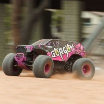 Arrma 1-10 GORGON 2WD RTR Brushed Monster Truck Battery & Charger Included Purple ARA3230ST4