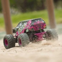 Arrma 1-10 GORGON 2WD RTR Brushed Monster Truck Battery & Charger Included Purple ARA3230ST4