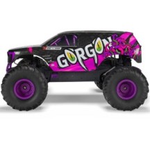 Arrma 1-10 GORGON 2WD RTR Brushed Monster Truck Battery & Charger Included Purple ARA3230ST4