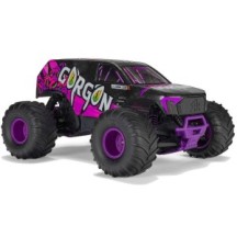 Arrma 1-10 GORGON 2WD RTR Brushed Monster Truck Battery & Charger Included Purple ARA3230ST4