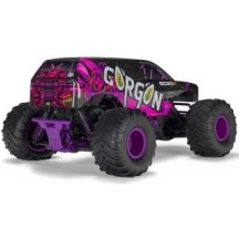 Arrma 1-10 GORGON 2WD RTR Brushed Monster Truck Battery & Charger Included Purple ARA3230ST4