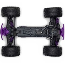 Arrma 1-10 GORGON 2WD RTR Brushed Monster Truck Battery & Charger Included Purple ARA3230ST4
