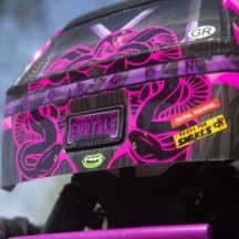 Arrma 1-10 GORGON 2WD RTR Brushed Monster Truck Battery & Charger Included Purple ARA3230ST4