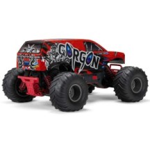 Arrma 1-10 GORGON 2WD RTR Brushed Monster Truck Battery & Charger Included Red ARA3230ST2