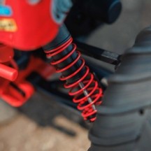 Arrma 1-10 GORGON 2WD RTR Brushed Monster Truck Battery & Charger Included Red ARA3230ST2