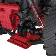 Arrma 1-10 GORGON 2WD RTR Brushed Monster Truck Battery & Charger Included Red ARA3230ST2