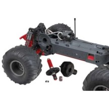 Arrma 1-10 GORGON 2WD RTR Brushed Monster Truck Battery & Charger Included Red ARA3230ST2