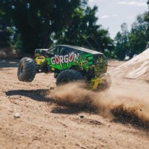 Arrma 1-10 GORGON 2WD RTR Brushed Monster Truck Battery & Charger Included Yellow ARA3230ST1