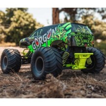 Arrma 1-10 GORGON 2WD RTR Brushed Monster Truck Battery & Charger Included Yellow ARA3230ST1