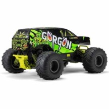 Arrma 1-10 GORGON 2WD RTR Brushed Monster Truck Battery & Charger Included Yellow ARA3230ST1